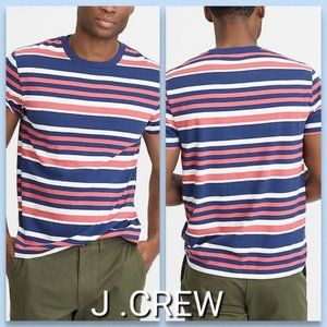 J Crew Mercantile Broken-In Striped t-shirt
